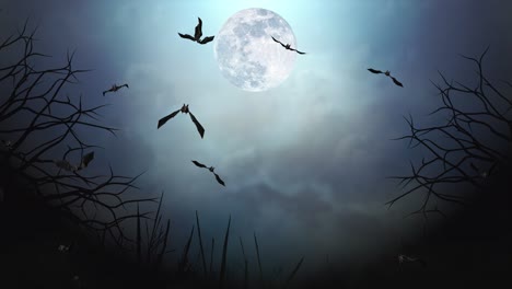 loop animation of bats flying everywhere flock of bats flying halloween bats effect 4k green screen