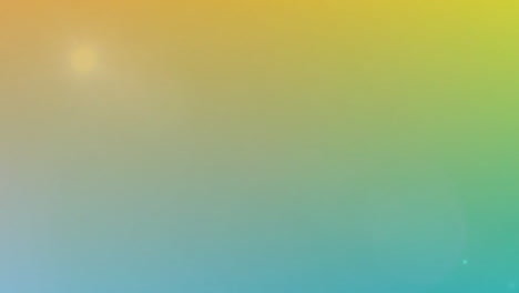 animación de puntos de luz sobre un fondo de colores