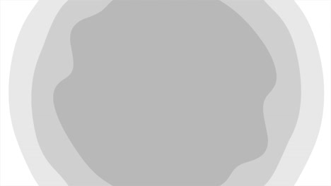 abstract grey and white background with smooth waves and circles
