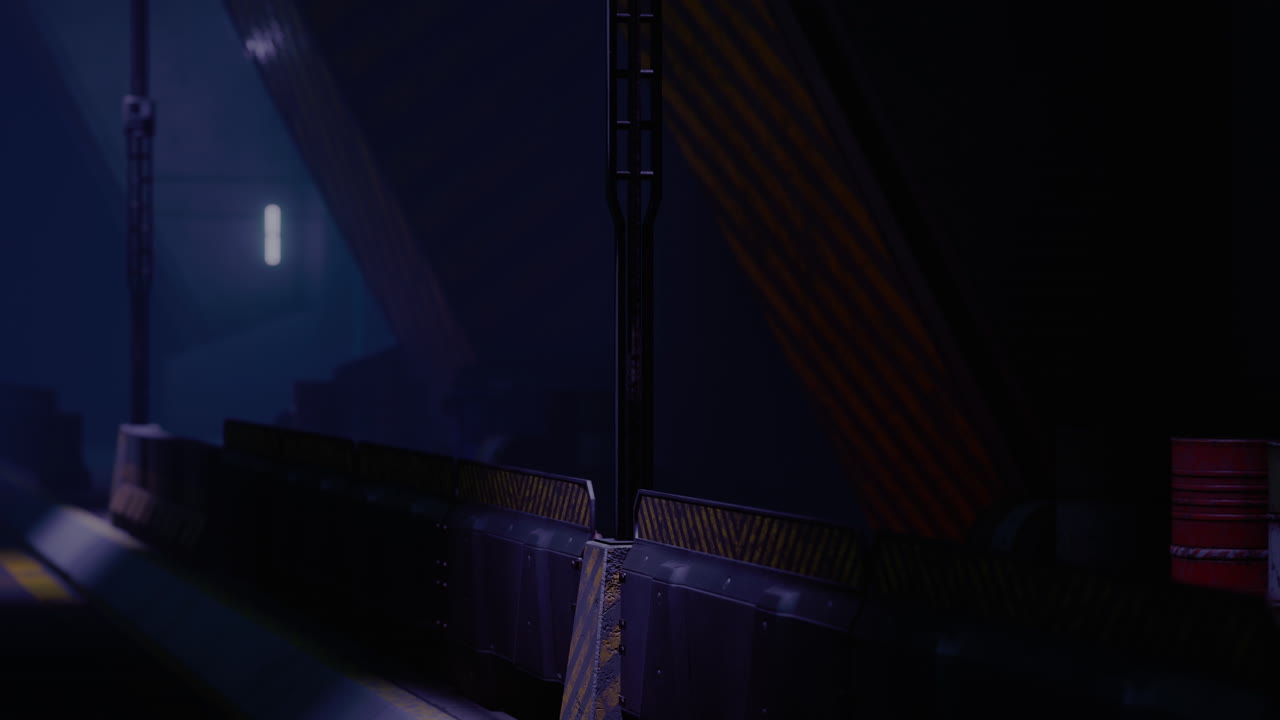 неоновые лучи в темноте