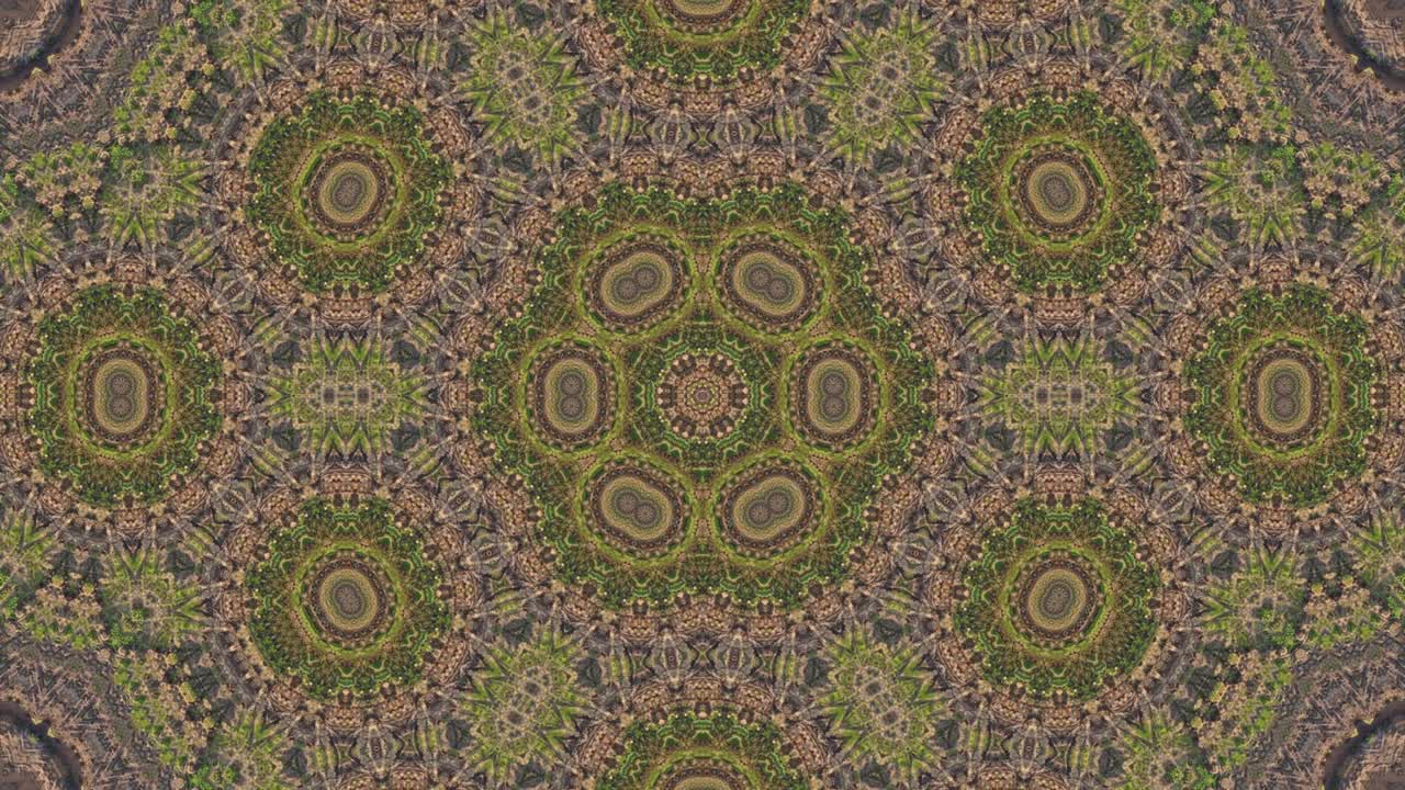 칼레이도스코프 배경 추상 애니메이션