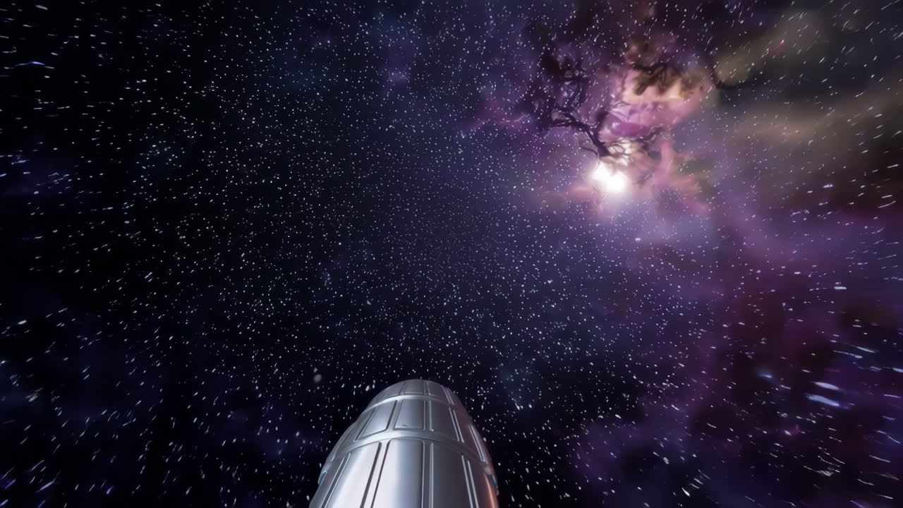 Space Exploration View from a Starship