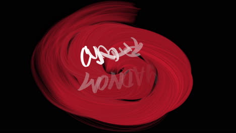 cyber monday with red art brush on black gradient 1