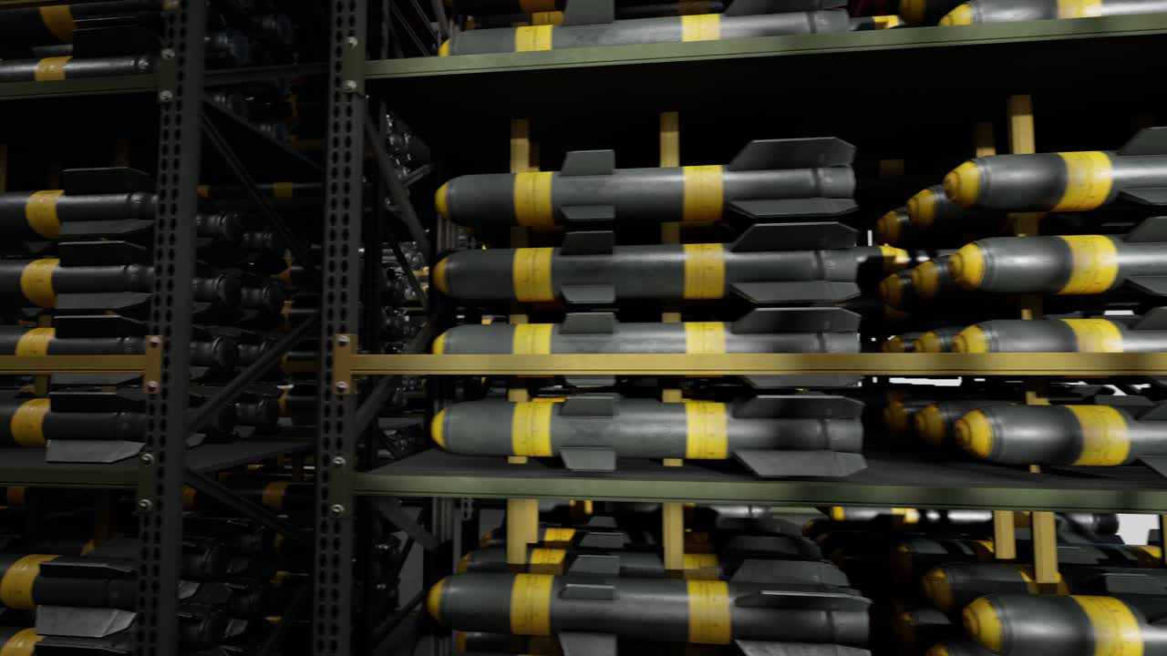 Military Bomb And Ammunition Storage Warehouse