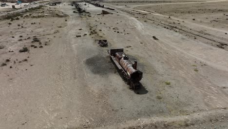 train cemetery, salar de uyuni, uyuni region, bolivia