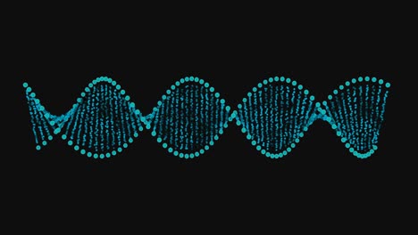 digitally generated dna structure