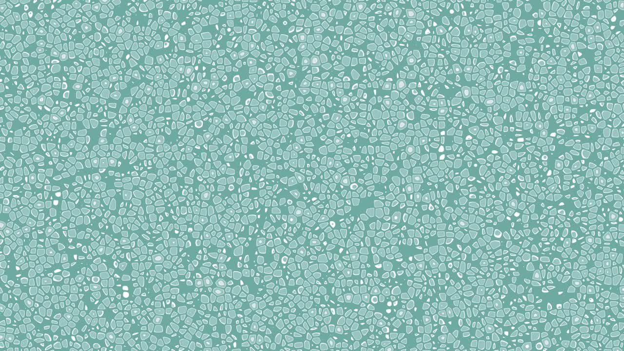 Abstract noise of small cell shapes seamless looping animation. 4k animation, motion design pattern, loop animation.