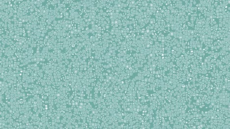 abstract noise of small cell shapes seamless looping animation. 4k animation, motion design pattern, loop animation.
