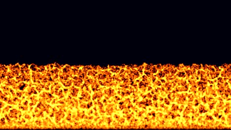 futuristic apocalyptic fire animation