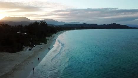 hawaii - flying along kailua beach part2