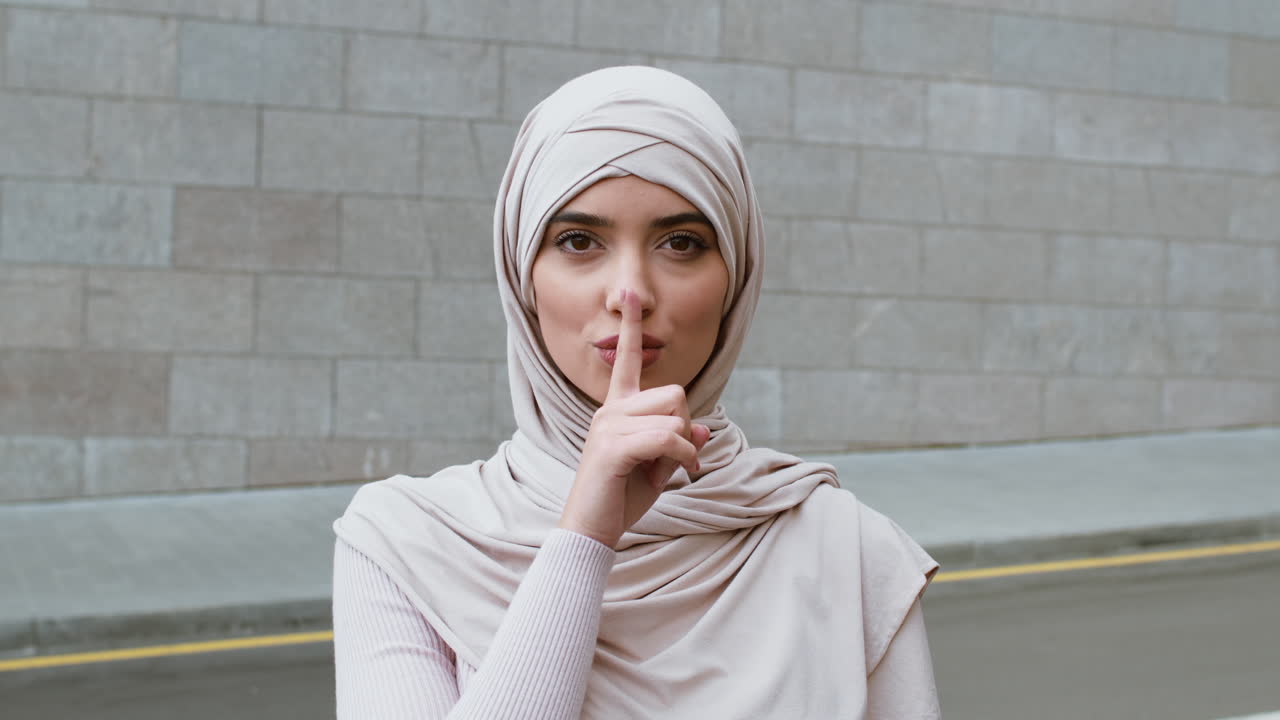 히잡을 쓴 여자