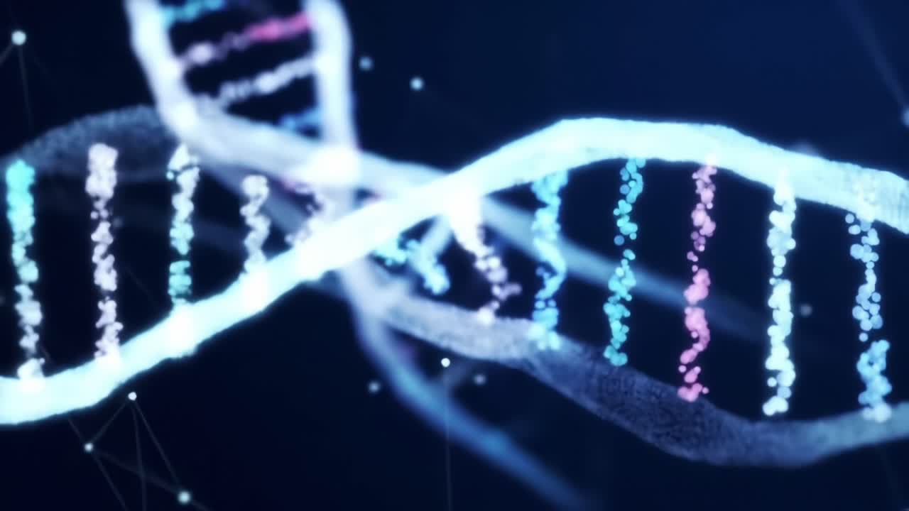 A Visual Exploration of DNA Structure: Unraveling the Helical Design and Molecular Complexity of Genetic Code in Scientific Imagery and Animation