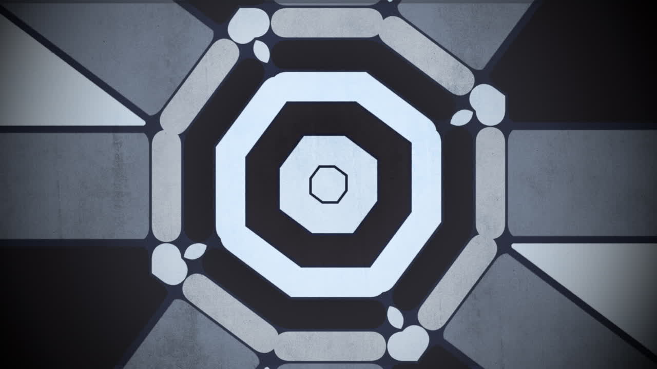 movimiento colorido forma geométrica patrón 18