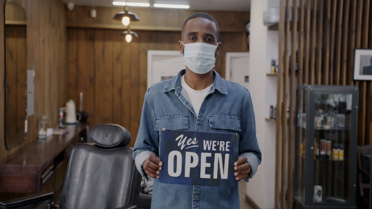 Barber Shop Reopening