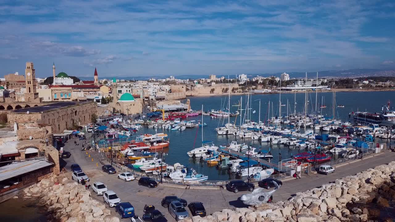 포트 아코, 공중 사진, 이스라엘