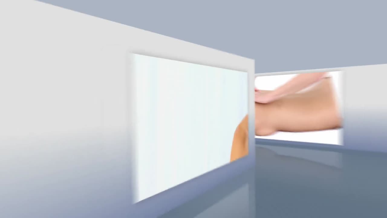 montaje de mujeres que pasan el día en el spa