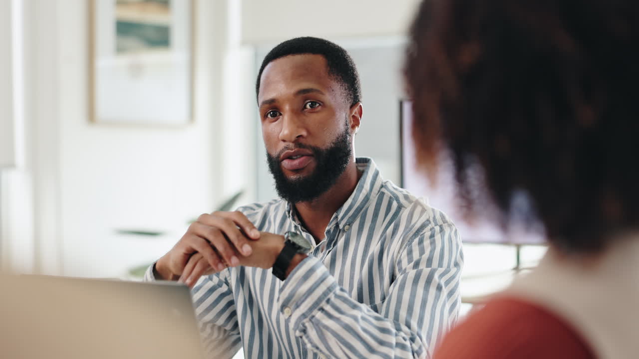 Business meeting in a modern office