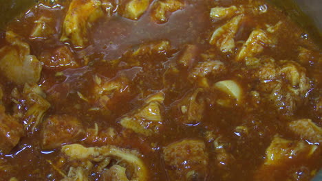preparing tripe stew