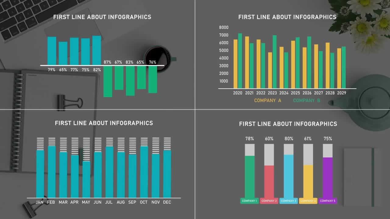 Company Performance Infographic
