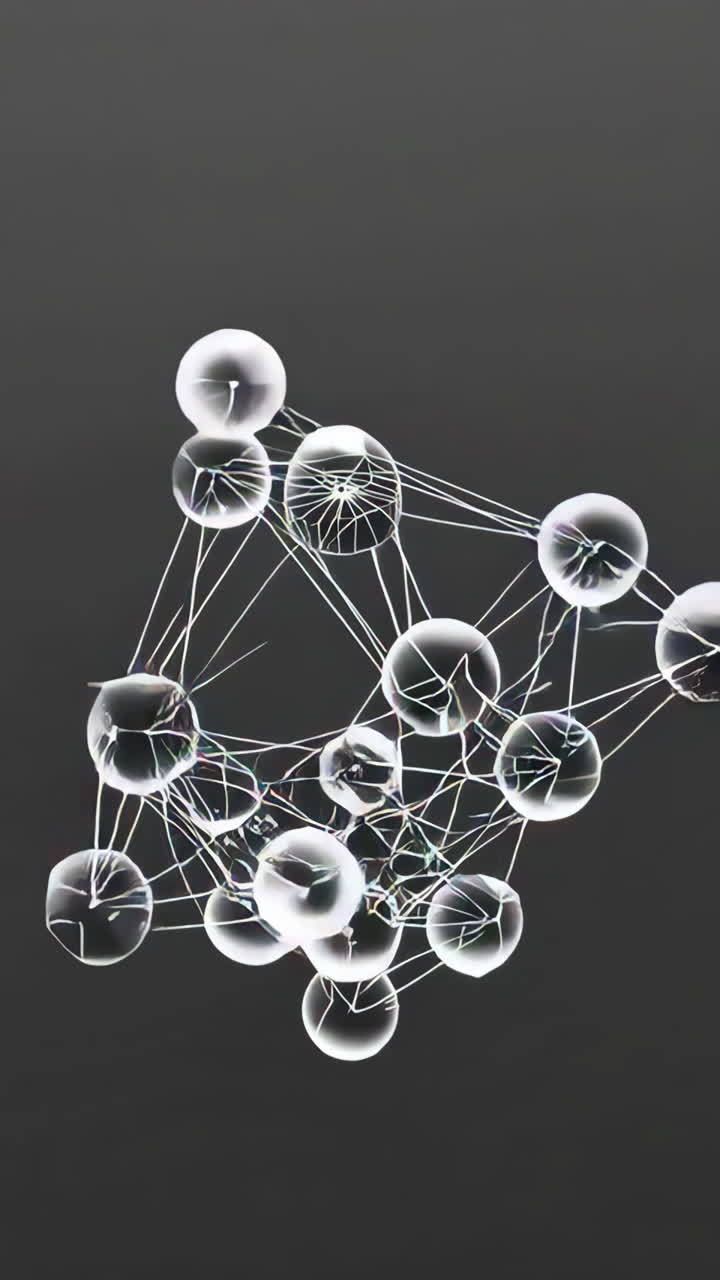 Abstract Interconnected Circles