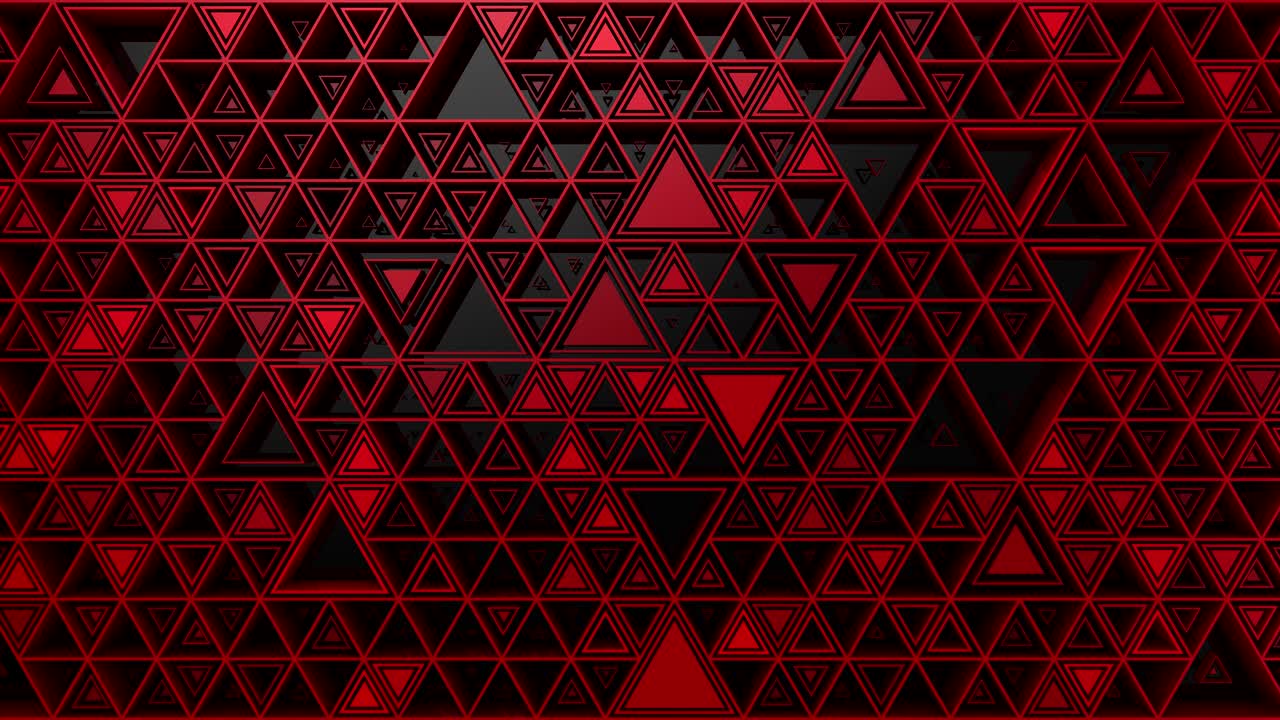 el fondo de los triángulos