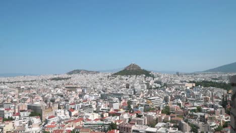 the panoramic view of athens, the capital of greece