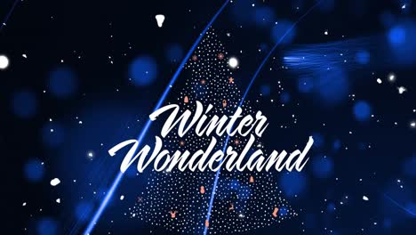 Animation-of-snow-falling-over-winter-wonderland-text