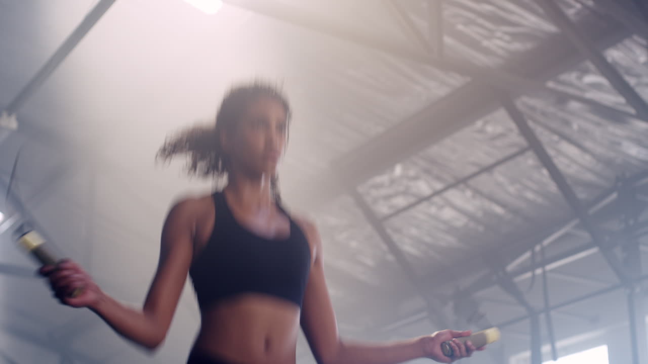 Getting her blood pumping