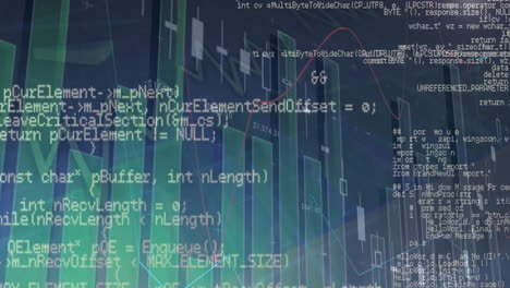 Animation-of-multiple-graphs-with-programming-language-on-abstract-background