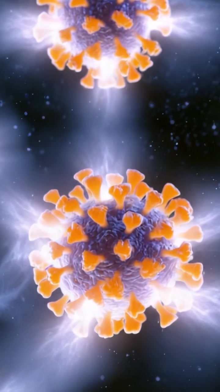 Microscopic Visualization of Viral Structures: Dynamic Beauty of Virus Particles in High-Resolution Imagery Capturing Their Unique Morphology and Intriguing Behavior