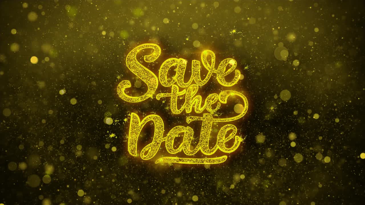 Save the Date Graphic Design