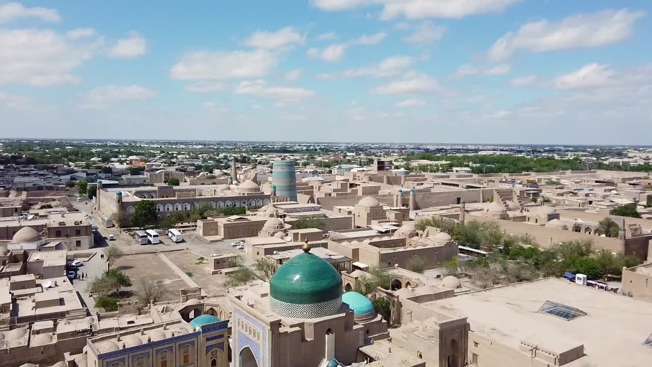 horizonte de khiva visto desde el minare