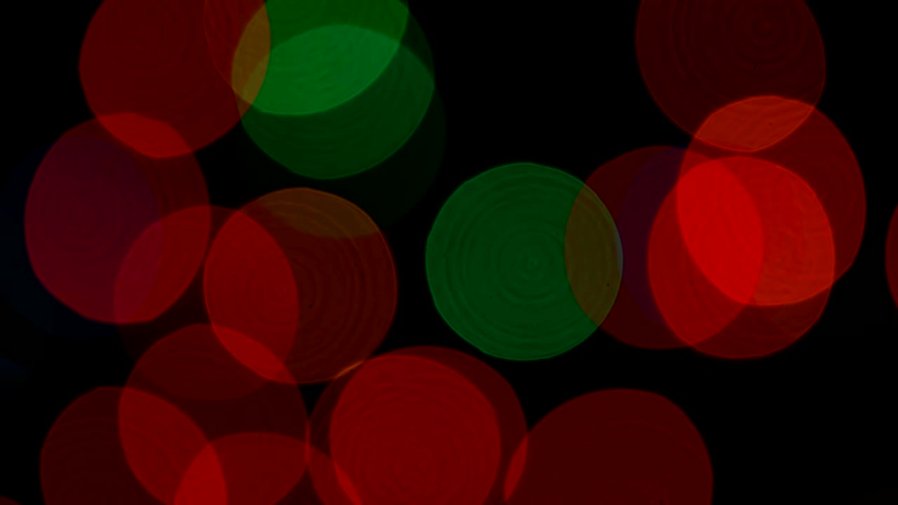 보케 크리스마스 조명