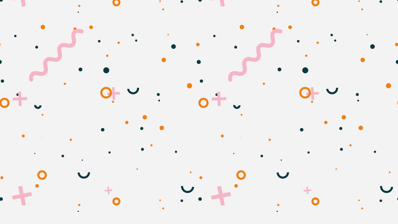 patrones de líneas geométricas coloridas animación de fondo 4k