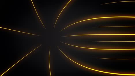 abstract yellow radial lines background