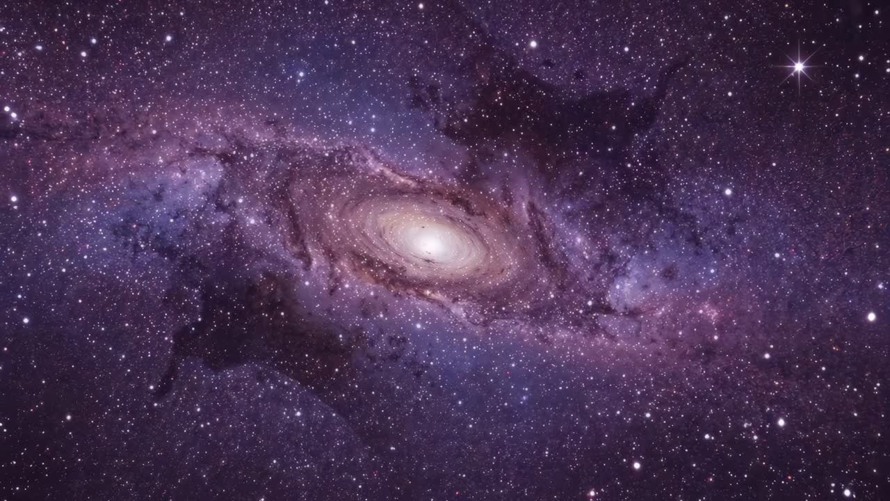 A Stunning Galaxy in Outer Space
