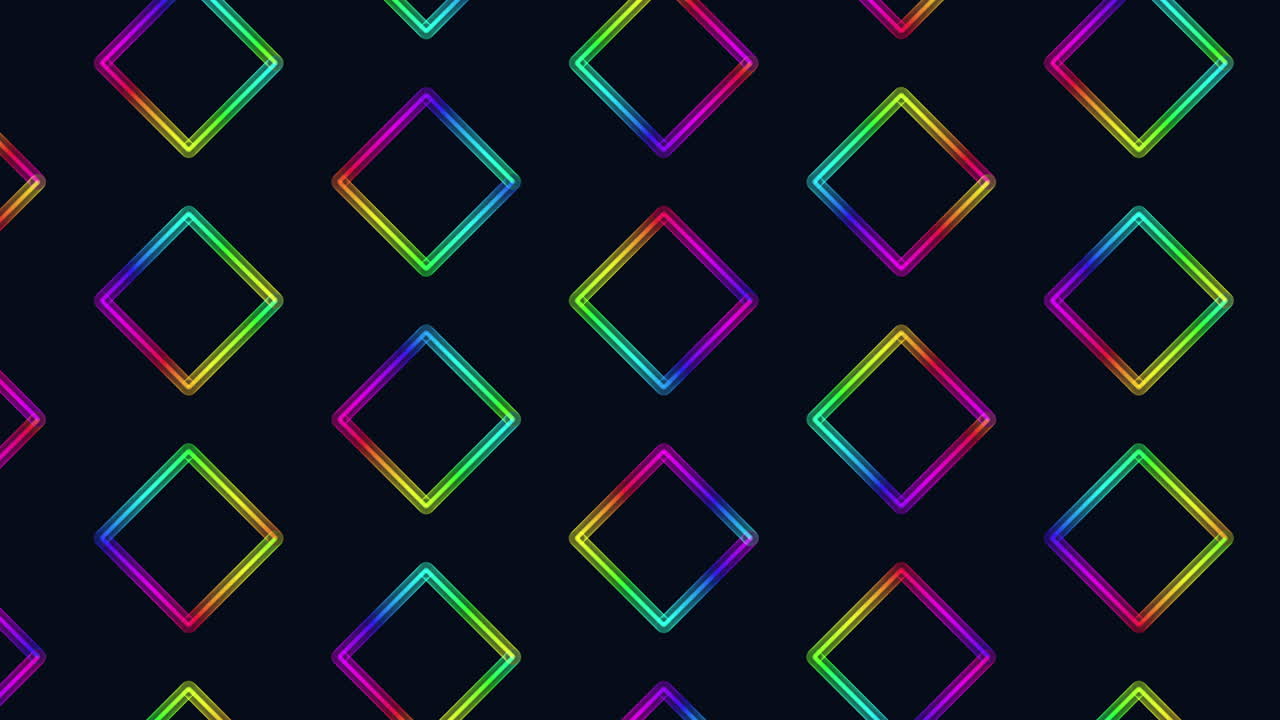 빛나는 무지개 색의 다이아몬드가 어두운 배경에 반인다