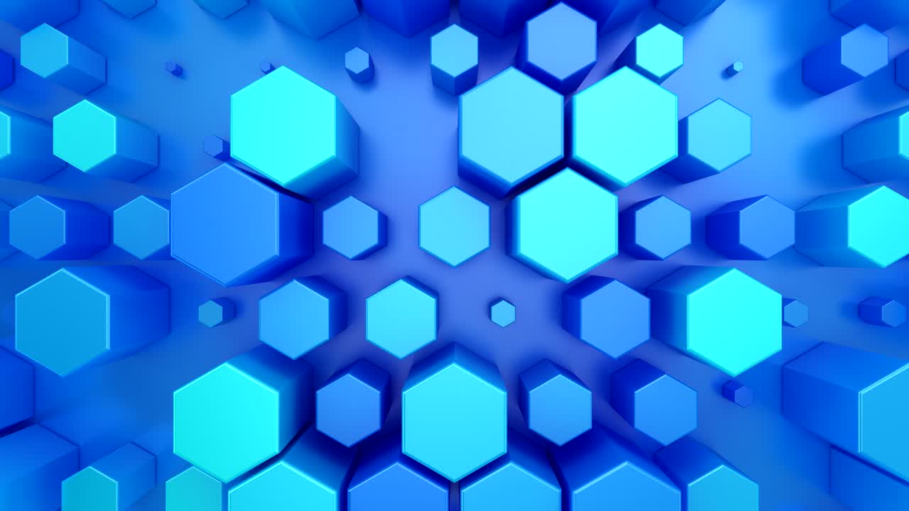 fondo de hexágonos animados