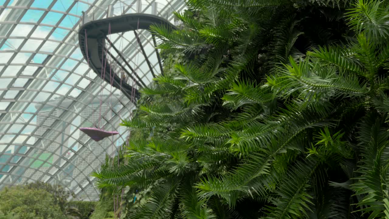 여행 샷 팬 클라우드 포레스트 가든 바이 더 베이 싱가포르