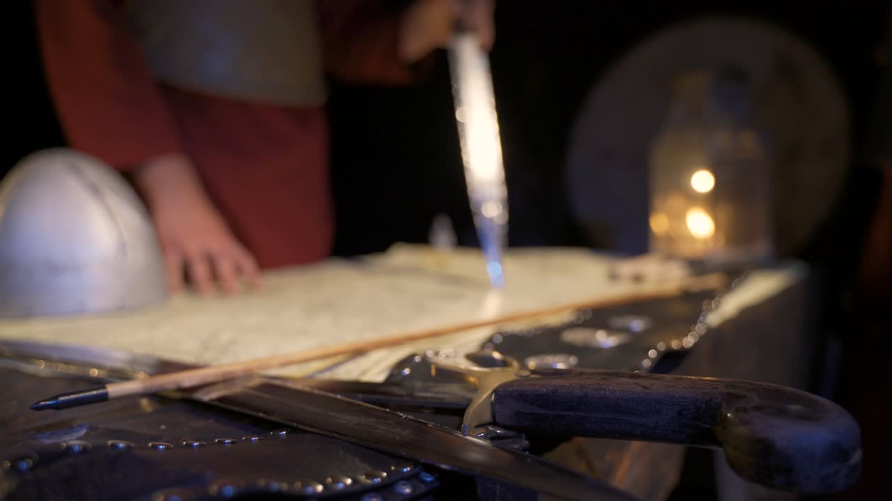 역사적 지도 배경.