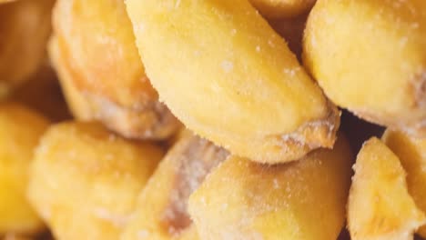 macro video dried corn spinning in a circle corn background macro video dried corn spinning in a circle corn background