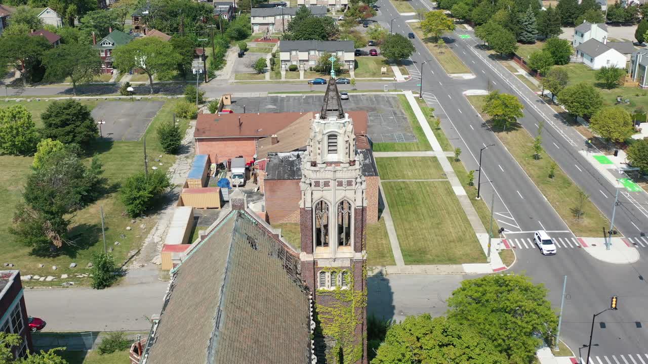 Abandoned Church in Detroit Michigan
