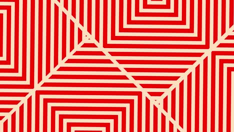 3d line illusion red background