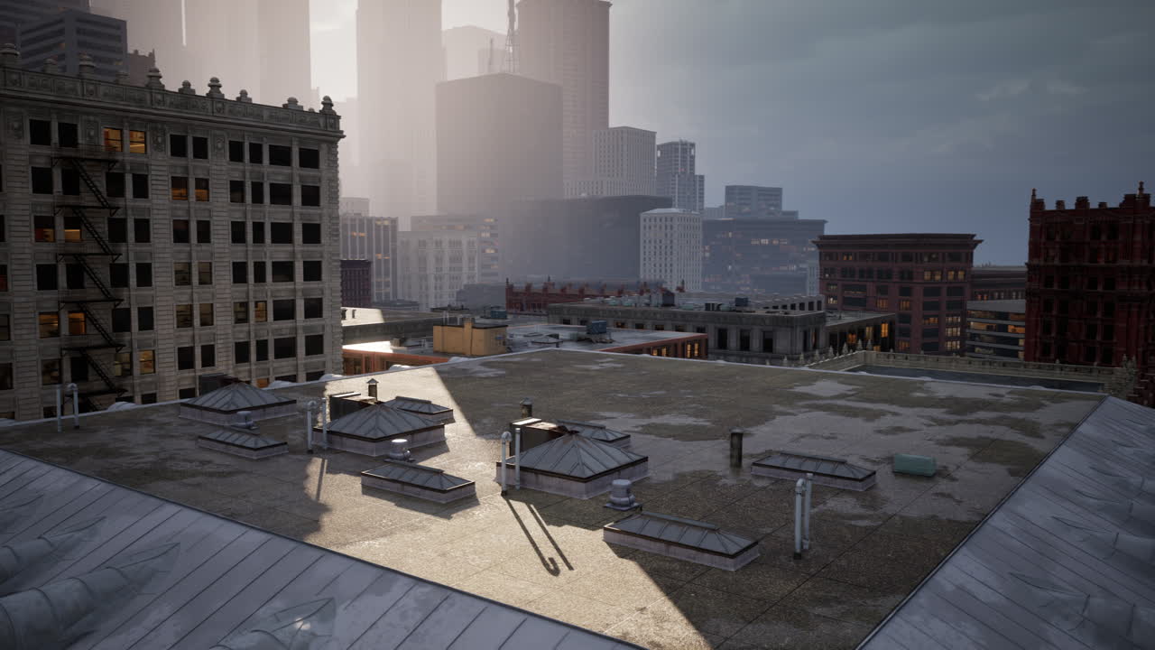 horario de verano paisaje urbano del centro financiero