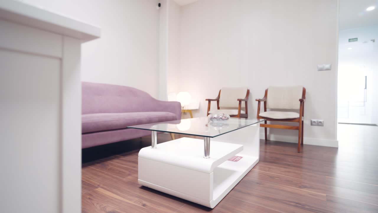 Moderno design degli interni del soggiorno
