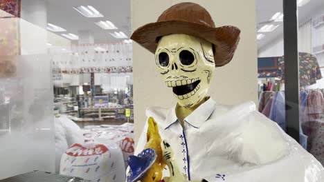 calavera catrina figurine for day of the dead
