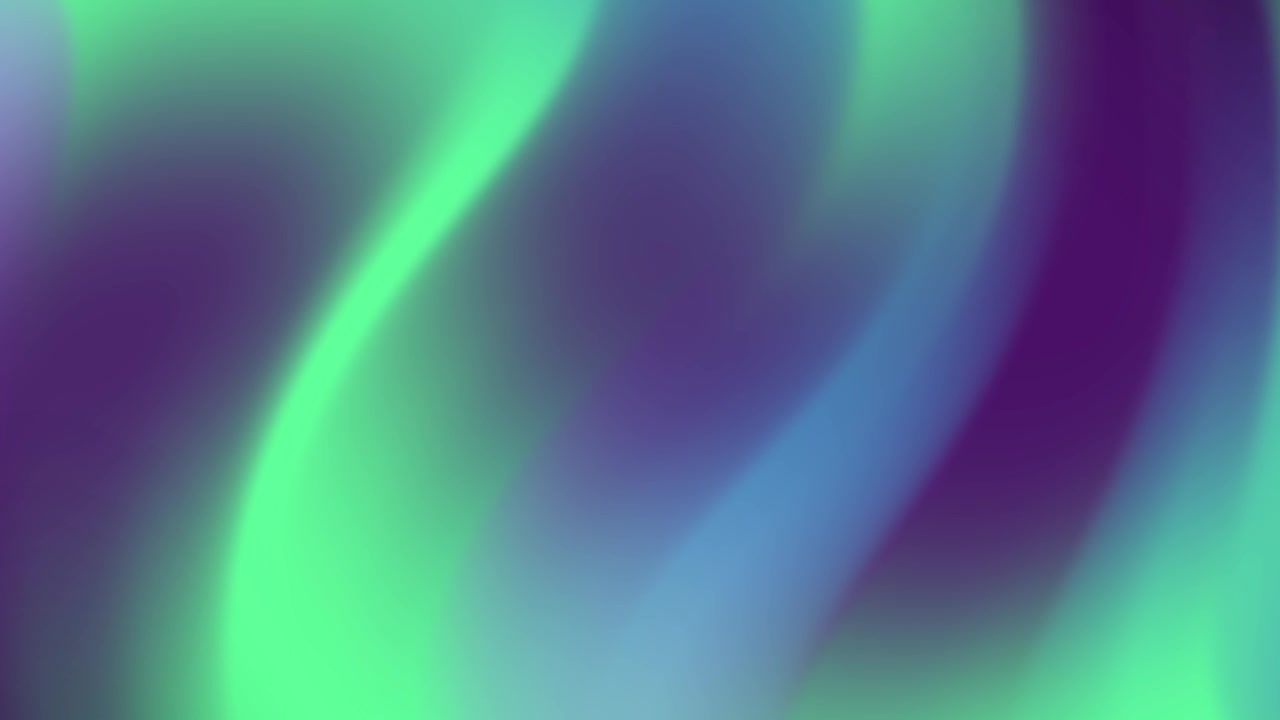 Vibrant Green and Purple Abstract Gradient Flow