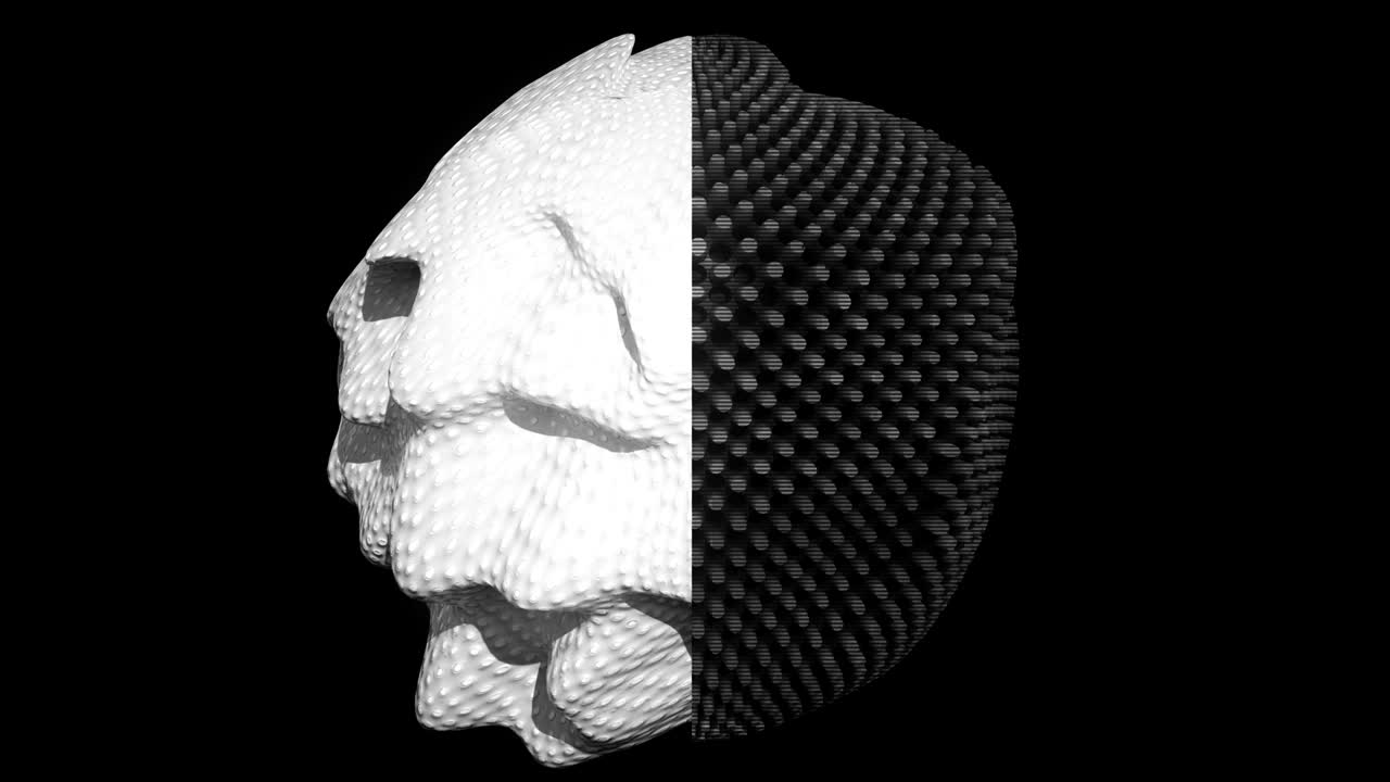 4k concepto de investigación celular abstracto.