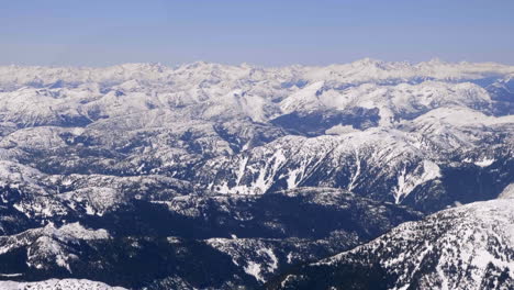 scenery of rocky hills during winter near cache creek area in british columbia, canada