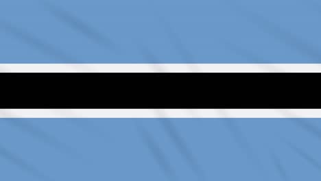 botswana flag waving cloth background, loop